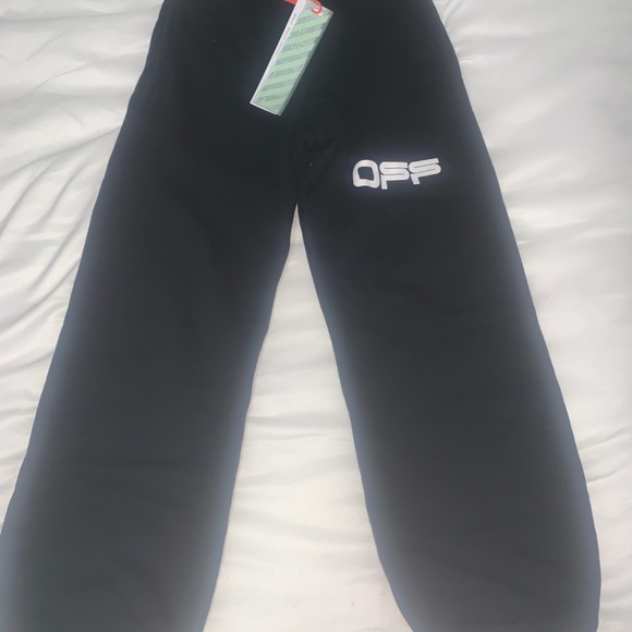 OFF WHITE AIRPORT TAPE SWEATPANTS MENS SIZE XXS - Picture 2 of 8